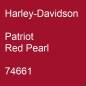 Preview: Harley-Davidson, Patriot Red Pearl, 74661.